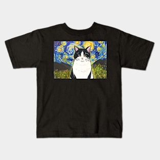 Vincent cat Kids T-Shirt